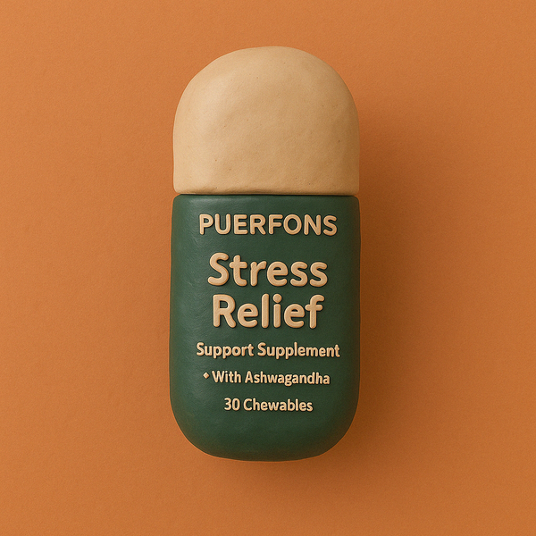 Puerfons  南非醉茄抗壓膠囊30粒