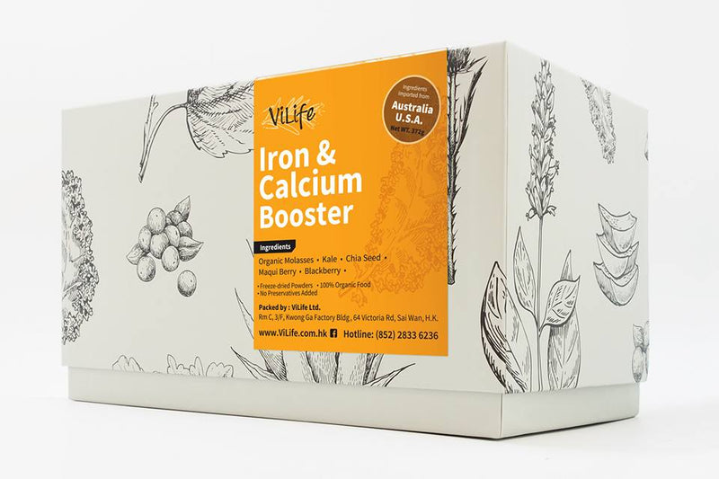 Vilife Iron & Calcium Booster 鐵鈣補充配方 (31包)