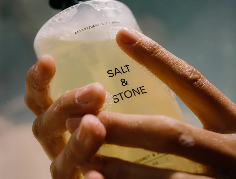 Salt & Stone 有機絲滑抗氧化沐浴露 (450ml)