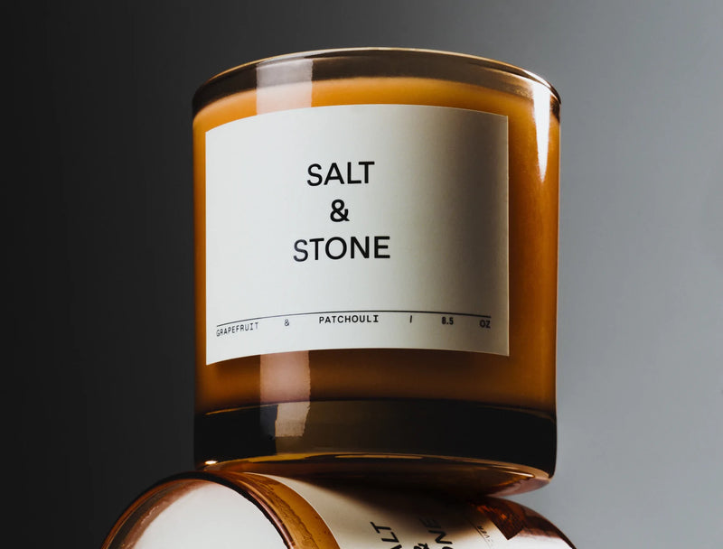 Salt & Stone SAFFRON&CEDAR 藏紅花雪松蠟燭 (8.5OZ)