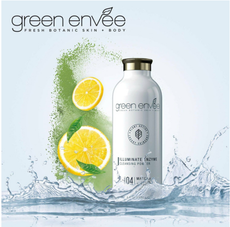 GREEN ENVEE04 ILLUMINATE ENZYME CLEANSING POWDER 天然酵素亮白潔面粉 (128G)