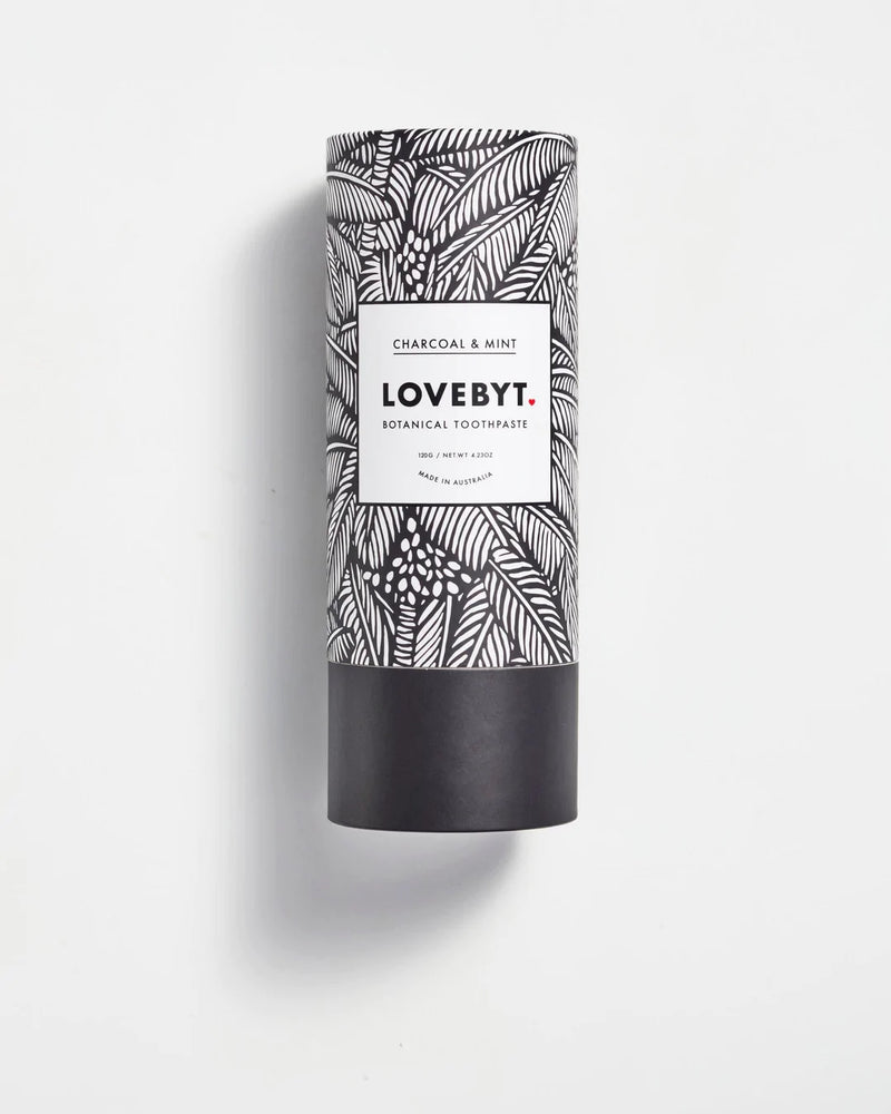 LOVEBYT - Charcoal & Mint 木炭美白牙膏