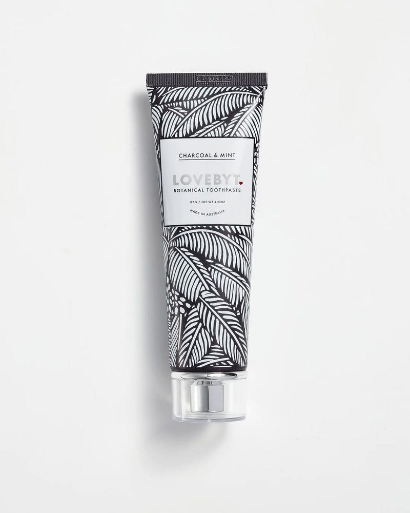 LOVEBYT - Charcoal & Mint 木炭美白牙膏